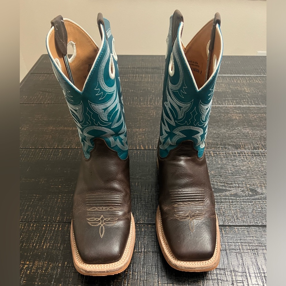 Justin Bent Rail "CADDO"Western Boot - Brown